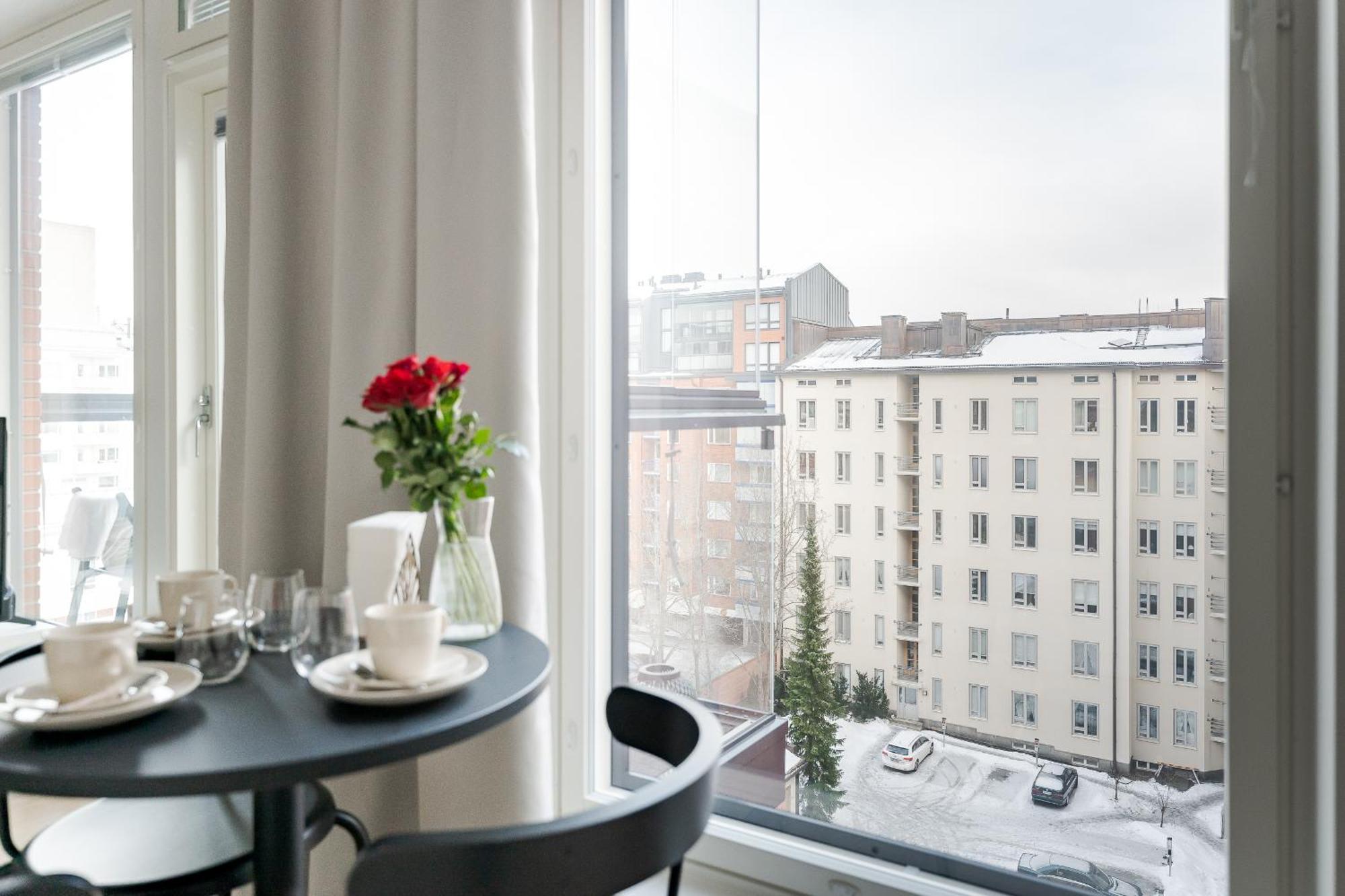 Great Location, Quiet And New With Balcony&Cafe Lägenhet Tammerfors Exteriör bild