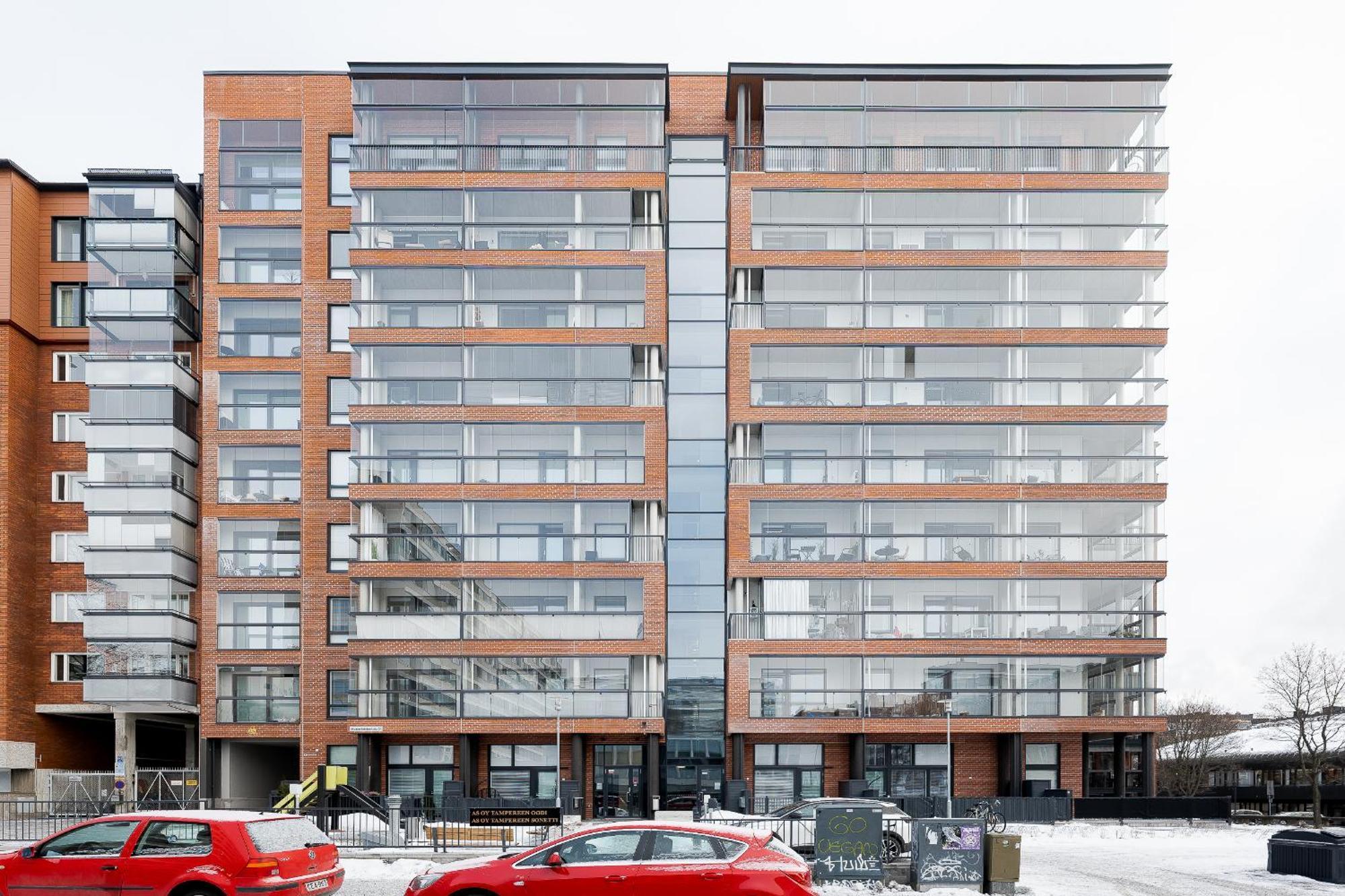 Great Location, Quiet And New With Balcony&Cafe Lägenhet Tammerfors Exteriör bild